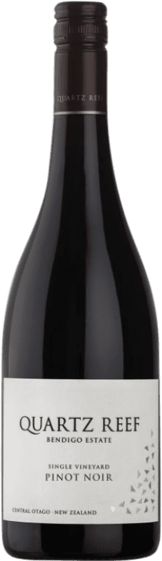 55,95 € Free Shipping | Red wine Quartz Reef Bendigo New Zealand Pinot Black Bottle 75 cl