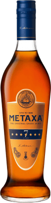 31,95 € Envio grátis | Brandy Conhaque Metaxa 7 Estrellas Grécia 7 Anos Garrafa 1 L