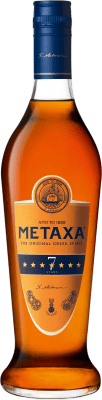 29,95 € Envío gratis | Brandy Metaxa 7 Estrellas Grecia 7 Años Botella 1 L