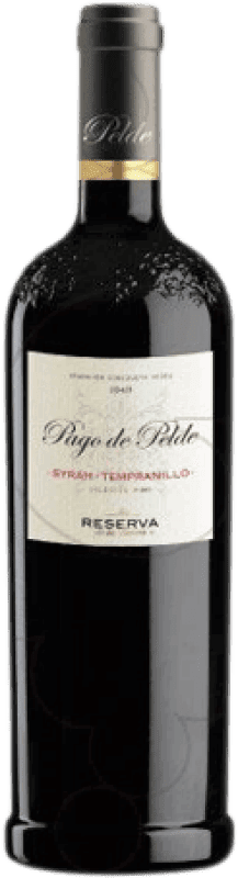 3,95 € Бесплатная доставка | Красное вино Reserva de La Tierra Pago de Pelde Дуб I.G.P. Vino de la Tierra de Castilla Castilla la Mancha y Madrid Испания Tempranillo, Syrah бутылка 75 cl