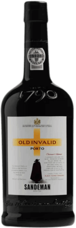16,95 € Spedizione Gratuita | Vino Liquoroso Sandeman Porto Invalid Old — Vecchio I.G. Porto porto Portogallo 1 L