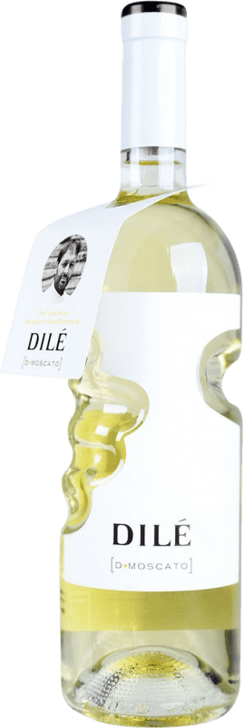 13,95 € Envío gratis | Espumoso blanco Santero Dilé D.O.C. Italia Italia Moscato Botella 75 cl