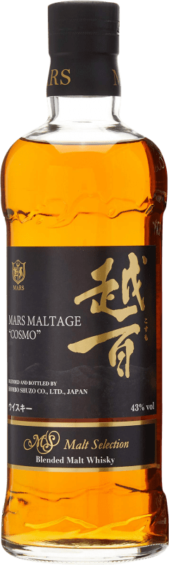 93,95 € Envio grátis | Whisky Blended Mars Shinshu Mars Maltage Cosmo Japão 70 cl