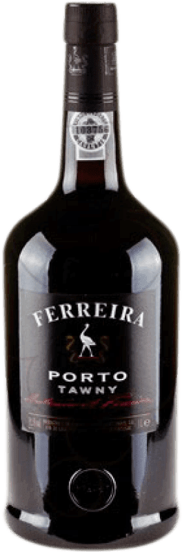 16,95 € Free Shipping | Fortified wine Sogrape Ferreira Tawny I.G. Porto Porto Portugal Tempranillo, Touriga Franca, Touriga Nacional, Tinta Amarela, Tinta Cão, Tinta Barroca Bottle 1 L