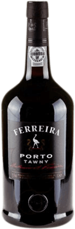 10,95 € Free Shipping | Fortified wine Sogrape Ferreira Tawny I.G. Porto Porto Portugal Tempranillo, Touriga Franca, Touriga Nacional, Tinta Amarela, Tinta Cão, Tinta Barroca Bottle 1 L