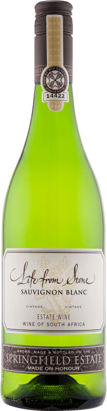 15,95 € Envío gratis | Vino blanco Springfield Life from Stone Crianza Sudáfrica Sauvignon Blanca Botella 75 cl