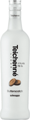 8,95 € Spedizione Gratuita | Schnapps Teichenné Spagna 70 cl Butterscotch — Caramello al Burro
