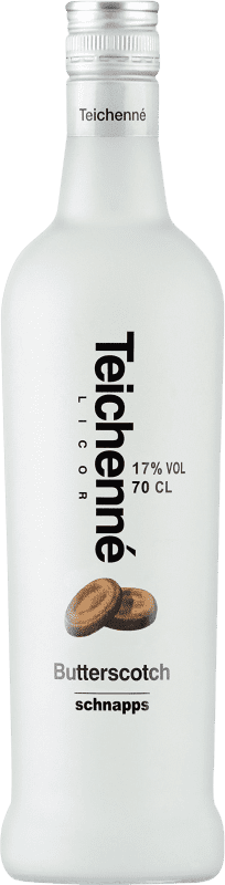 8,95 € Envio grátis | Schnapps Teichenné Espanha 70 cl Butterscotch — Caramelo de Manteiga
