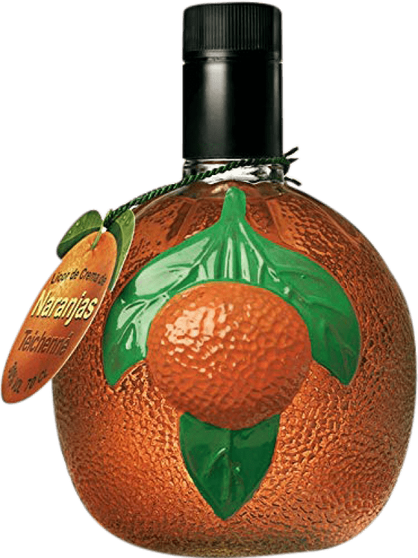 9,95 € Envío gratis | Crema de Licor Teichenné Naranja España Botella 70 cl