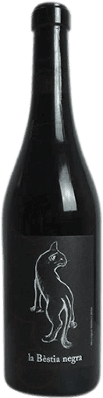 29,95 € Free Shipping | Red wine Troç d'en Ros La Béstia Negra Aged D.O. Empordà Catalonia Spain Grenache, Mazuelo, Carignan Bottle 75 cl