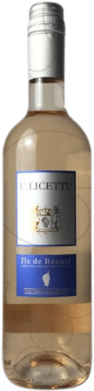 6,95 € Бесплатная доставка | Розовое вино d'Aghione Samuletto U Licettu Ile de Beauté Молодой A.O.C. France Франция Grenache, Sciacarello бутылка 75 cl
