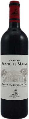 42,95 € Бесплатная доставка | Красное вино Vignobles Bardet Château Franc le Maine старения A.O.C. Saint-Émilion Grand Cru Франция бутылка Магнум 1,5 L