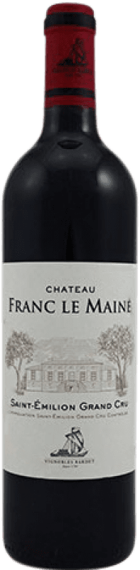 44,95 € 送料無料 | 赤ワイン Vignobles Bardet Château Franc le Maine 高齢者 A.O.C. Saint-Émilion Grand Cru フランス マグナムボトル 1,5 L