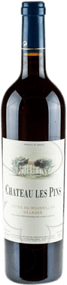 19,95 € Free Shipping | Red wine Vignobles Dom Brial Château Les Pins A.O.C. Côtes du Roussillon France Bottle 75 cl