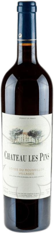21,95 € Envío gratis | Vino Tinto Vignobles Dom Brial Château Les Pins A.O.C. Côtes du Roussillon Francia 75 cl