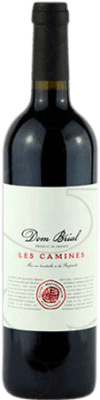 8,95 € Kostenloser Versand | Rotwein Vignobles Dom Brial Les Camines Jung A.O.C. Frankreich Frankreich Merlot, Syrah, Grenache Flasche 75 cl