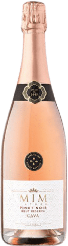 19,95 € Envío gratis | Espumoso Rosado El Cep MiM Brut Reserva D.O. Cava Cataluña España Pinot Negro 75 cl