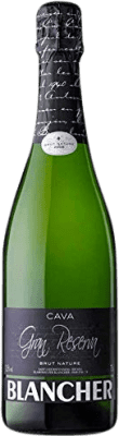 17,95 € Envoi gratuit | Vin Mousseux Blanc Vins i Caves Blancher Brut Nature Grande Réserve D.O. Cava Catalogne Espagne Macabeo — Macabeu, Xarel·lo, Parellada 75 cl