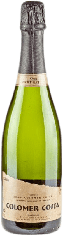 12,95 € Free Shipping | White sparkling Vins i Caves Colomer Costa Brut Nature Reserve D.O. Cava Catalonia Spain Macabeo, Xarel·lo, Parellada Bottle 75 cl