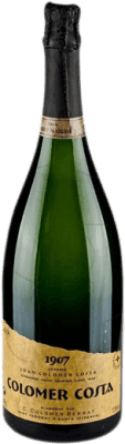 23,95 € Envio grátis | Espumante branco Vins i Caves Colomer Costa Brut Nature Reserva D.O. Cava Catalunha Espanha Macabeo, Xarel·lo, Parellada Garrafa Magnum 1,5 L