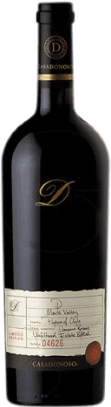51,95 € Spedizione Gratuita | Vino rosso Viña Casa Donoso D Chile Cabernet Sauvignon, Cabernet Franc, Malbec, Carmenère Bottiglia 75 cl