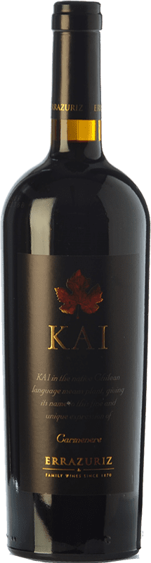 143,95 € Бесплатная доставка | Красное вино Viña Errazuriz Kai Чили Syrah, Carmenère бутылка 75 cl