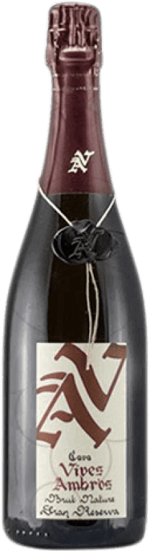 17,95 € 免费送货 | 白起泡酒 Vives Ambròs Brut Nature 大储备 D.O. Cava 加泰罗尼亚 西班牙 Macabeo, Xarel·lo, Chardonnay 瓶子 75 cl