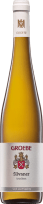 14,95 € Envío gratis | Vino Blanco K.F. Groebe Trocken — Seco Joven Alemania Silvaner 75 cl
