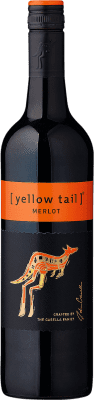 12,95 € Бесплатная доставка | Красное вино Yellow Tail Австралия Merlot бутылка 75 cl