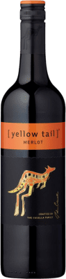 13,95 € Envio grátis | Vinho tinto Yellow Tail Austrália Merlot Garrafa 75 cl