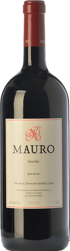 83,95 € Free Shipping | Red wine Mauro Aged I.G.P. Vino de la Tierra de Castilla y León Castilla y León Spain Tempranillo, Syrah Magnum Bottle 1,5 L