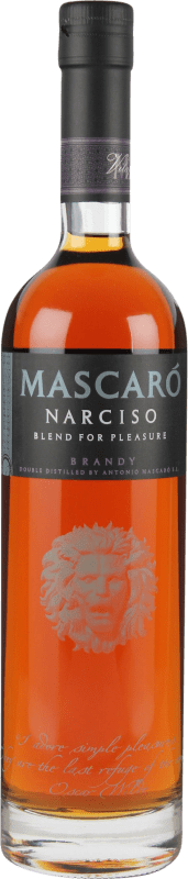 29,95 € Envío gratis | Brandy Mascaró Narciso España Botella 70 cl