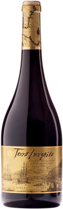 42,95 € Envio grátis | Vinho tinto Viña Vilano Terra Incógnita D.O. Ribera del Duero Castela e Leão Espanha Tempranillo Garrafa 75 cl
