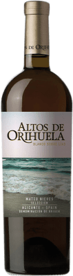 12,95 € Envoi gratuit | Vin blanc Mateo Altos de Orihuela Blanco sobre Lías D.O. Alicante Communauté valencienne Espagne Verdil, Merseguera Bouteille 75 cl