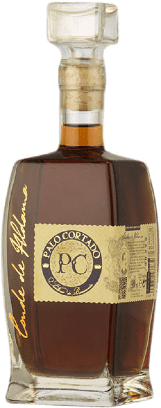 134,95 € Spedizione Gratuita | Vino Liquoroso Yuste Conde de Aldama Palo Cortado D.O. Jerez-Xérès-Sherry Andalusia Spagna Palomino Fino Bottiglia Medium 50 cl