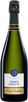 58,95 € Envío gratis | Espumoso blanco Nicolas Feuillatte Terroir Premier Cru A.O.C. Champagne Champagne Francia Pinot Negro, Chardonnay, Pinot Meunier Botella 75 cl
