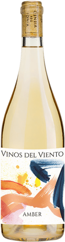 18,95 € Envío gratis | Vino blanco Vinos del Viento Amber España Moscatel de Alejandría Botella 75 cl