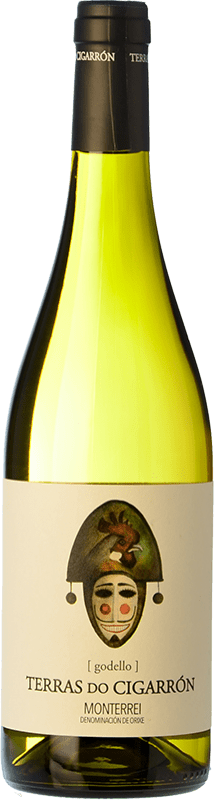 10,95 € 免费送货 | 白酒 Martín Códax Terras do Cigarrón D.O. Monterrei 西班牙 Godello 瓶子 75 cl