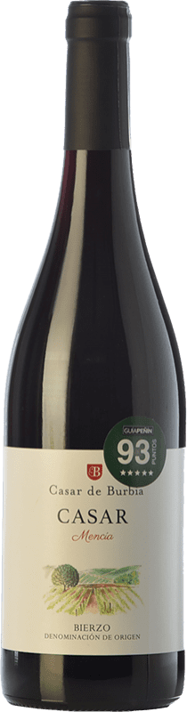 12,95 € Free Shipping | Red wine Casar de Burbia Crianza D.O. Bierzo Spain Mencía Bottle 75 cl
