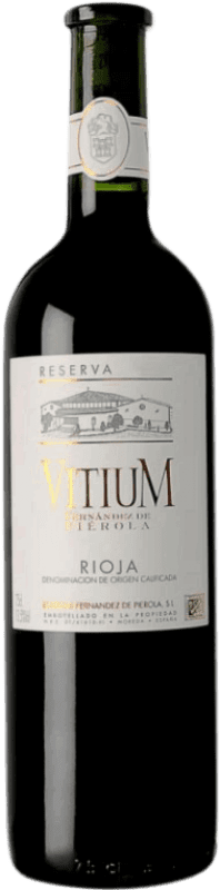 29,95 € Free Shipping | Red Wine Piérola Vitium Reserve — Aged D.O.Ca. Rioja Spain Tempranillo 75 cl
