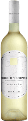 9,95 € Envio grátis | Vinho Branco Adegas Galegas Don Pedro de Soutomaior Neve D.O. Rías Baixas Espanha Albariño — Albarinho 75 cl