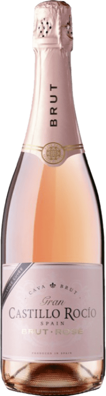 Espumoso rosado Hammeken Gran Castillo Rocío Rosé Brut D.O. Cava España Garnacha, Monastrell, Pinot Negro Botella 75 cl