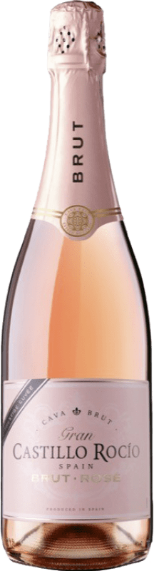 ロゼスパークリングワイン Hammeken Gran Castillo Rocío Rosé Brut D.O. Cava スペイン Grenache, Monastrell, Pinot Black ボトル 75 cl