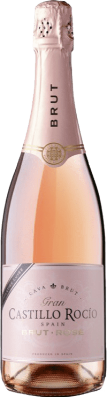 Rosé Sekt Hammeken Gran Castillo Rocío Brut — Herb Rosé D.O. Cava Spanien Garnacha — Grenache, Monastrell, Pinot Noir — Spätburgunder Flasche 75 cl