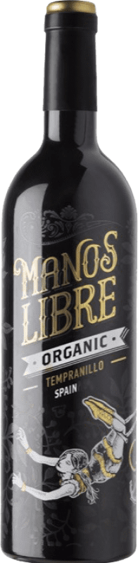 Vino Rosso Hammeken Manos Libre Giovane I.G.P. Vino de la Tierra de Castilla Castilla-La Mancha Spagna Tempranillo Organic — Bio Bottiglia 75 cl