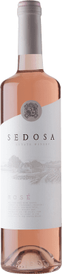 玫瑰酒 Hammeken Sedosa Rosé Orgánico 年轻的 I.G.P. Vino de la Tierra de Castilla 西班牙 Grenache, Bobal 瓶子 75 cl