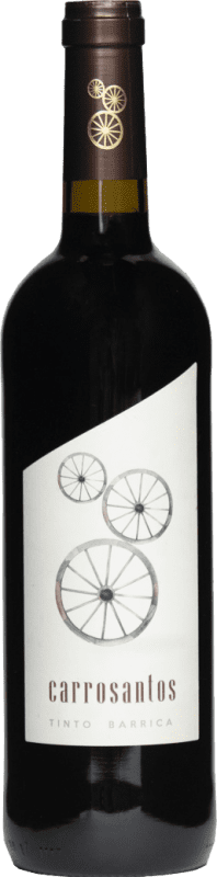 2,95 € Бесплатная доставка | Красное вино Thesaurus Carrosantos молодое I.G.P. Vino de la Tierra de Castilla y León Кастилия-Леон Испания Tempranillo — Темпранильо Бутылка 75 cl