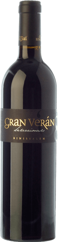 93,95 € Free Shipping | Red wine Biniagual Gran Verán Aged D.O. Binissalem Balearic Islands Spain Syrah, Mantonegro Magnum Bottle 1,5 L