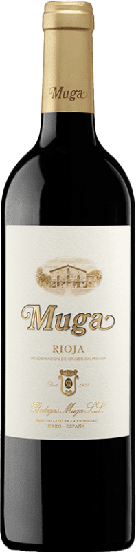 49,95 € Бесплатная доставка | Красное вино Muga старения D.O.Ca. Rioja Ла-Риоха Испания Tempranillo, Grenache, Graciano, Mazuelo бутылка Магнум 1,5 L