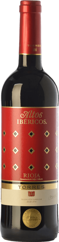 23,95 € 免费送货 | 红酒 Torres Altos Ibéricos 岁 D.O.Ca. Rioja 拉里奥哈 西班牙 Tempranillo 瓶子 Magnum 1,5 L
